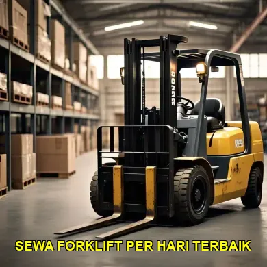 sewa forklift per hari terbaik